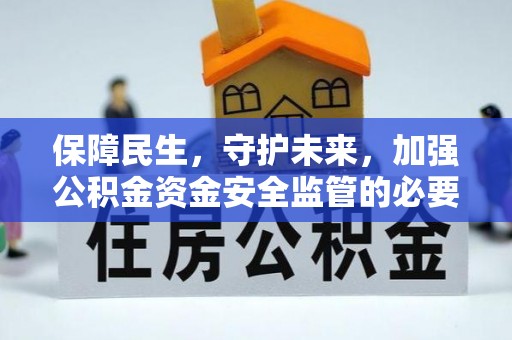 云阳保障民生，守护未来，加强公积金资金安全监管的必要性与实践