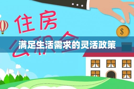 云阳满足生活需求的灵活政策