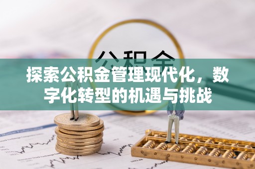 云阳探索公积金管理现代化，数字化转型的机遇与挑战