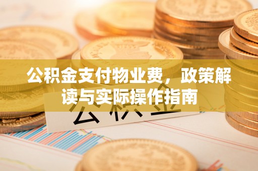 云阳公积金支付物业费，政策解读与实际操作指南