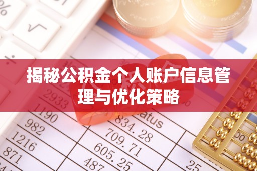 云阳揭秘公积金个人账户信息管理与优化策略