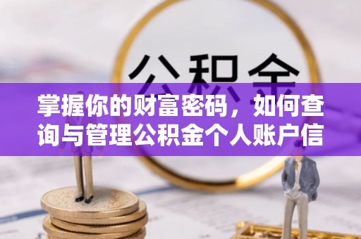 云阳掌握你的财富密码，如何查询与管理公积金个人账户信息
