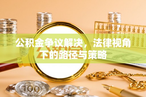 云阳公积金争议解决，法律视角下的路径与策略