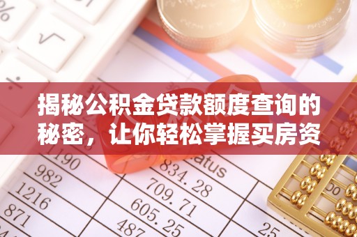 云阳揭秘公积金贷款额度查询的秘密，让你轻松掌握买房资金规划