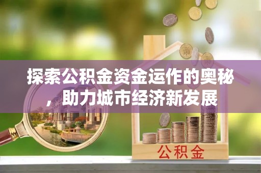 云阳探索公积金资金运作的奥秘，助力城市经济新发展