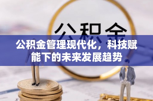 云阳公积金管理现代化，科技赋能下的未来发展趋势
