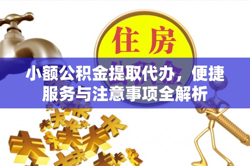 云阳小额公积金提取代办，便捷服务与注意事项全解析