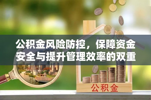 云阳公积金风险防控，保障资金安全与提升管理效率的双重探索