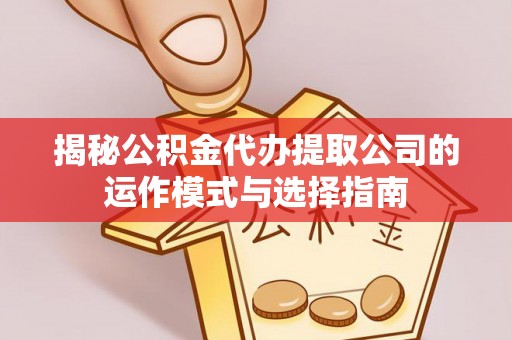 云阳揭秘公积金代办提取公司的运作模式与选择指南