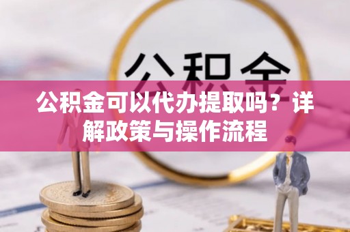 云阳公积金可以代办提取吗？详解政策与操作流程