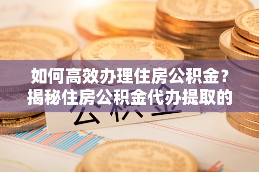 云阳如何高效办理住房公积金？揭秘住房公积金代办提取的全流程与优势