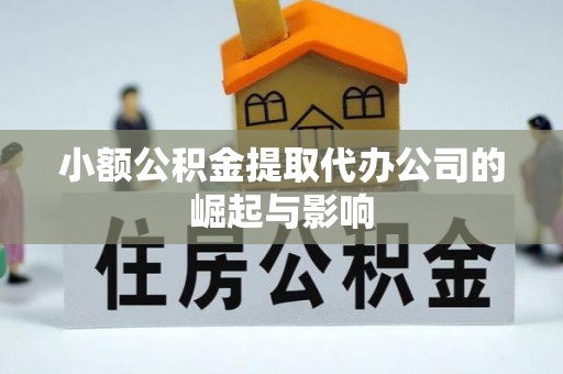 云阳小额公积金提取代办公司的崛起与影响