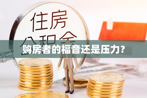 云阳购房者的福音还是压力？